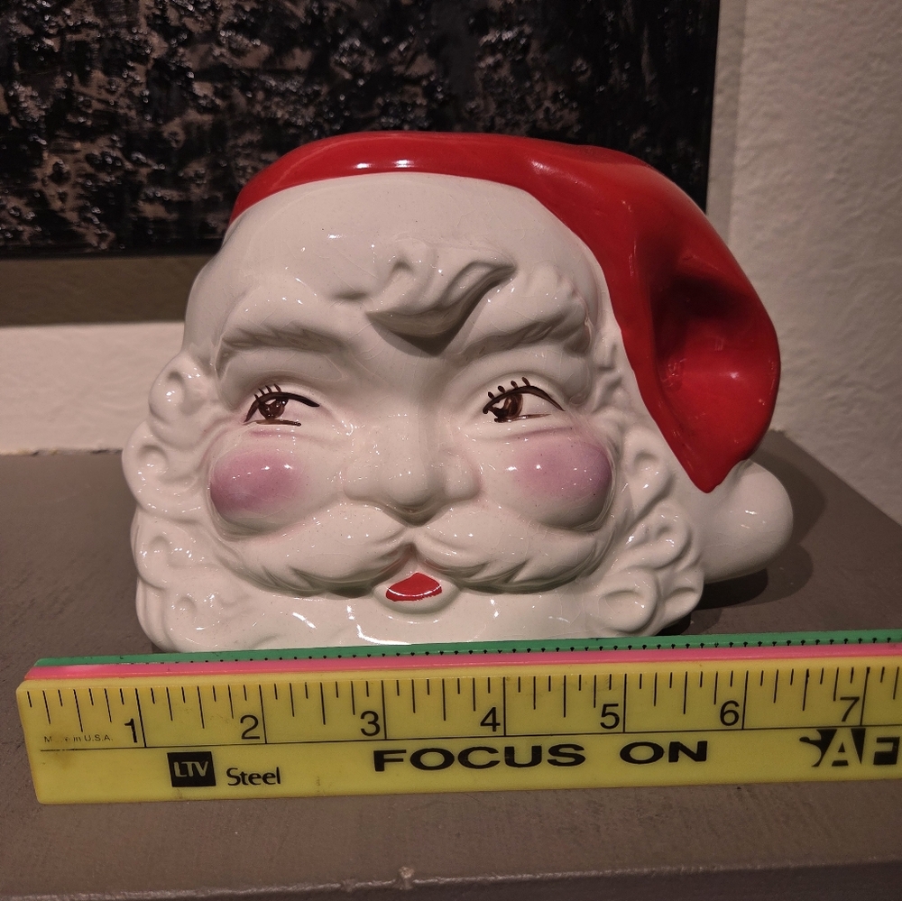 Vintage Santa Claus Ceramic Vase - Picture 7 of 10